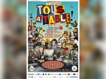 Festival Tous à Table au Carreau du Temple