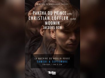 Pantha du Prince et Christian Löffler à la Machine