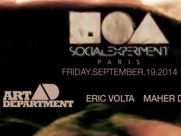 Social Experiment au Zig Zag Club avec Art Department