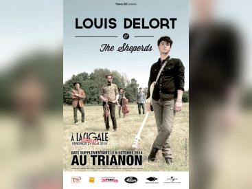 Louis Delort & The Sheperds au Trianon de Paris : gagnez vos places !