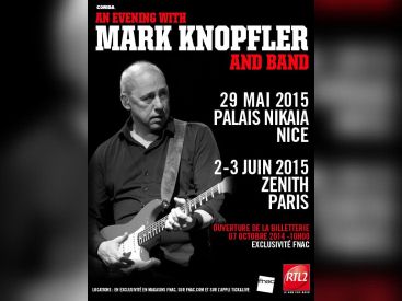 An Evening with Mark Knopfler and Band au Zénith de Paris en 2015