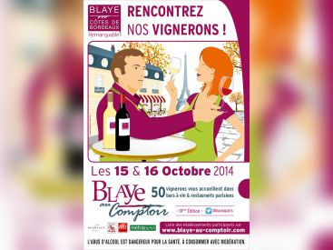 Blaye au Comptoir Paris 2014 : rencontrez les vignerons