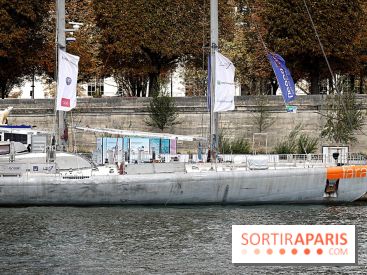 La goélette Tara amarrée à Paris : visites à bord et exposition à quai pour une plongée en Arctique