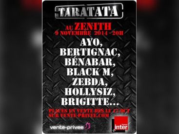 Taratata de retour au Zénith de Paris le dimanche 9 novembre 2014