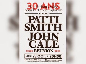 Report : Patti Smith et John Cale à la Fondation Cartier