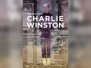 Charlie Winston en concerts à La Cigale de Paris en 2015 