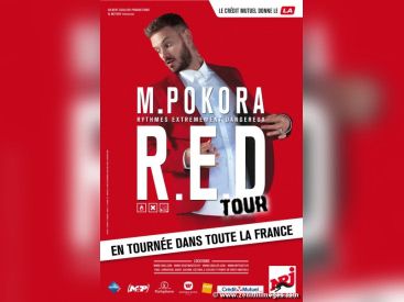 M. Pokora en concert à Paris Bercy en décembre 2015 