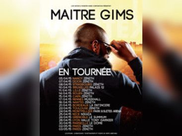 Maître Gims en concert à Paris Bercy en décembre 2015