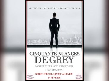 Soirées spéciales 50 Nuances de Grey au Grand Rex de Paris en 2015