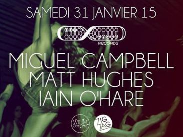 Outcross Records Night au Zig Zag Club avec Miguel Campbell