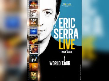 Eric Serra en concert au Grand Rex de Paris en 2015