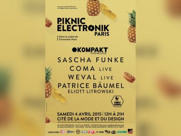 Piknic Électronik Paris à la Cité de la Mode et du Design