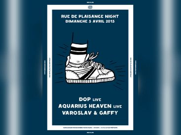 Rue de Plaisance Night au Rex Club avec dOP