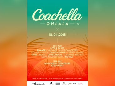 Coachella Ohlala 2015 au Café de la Presse à Paris 