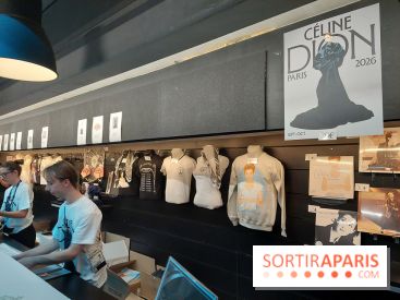 Merchandising de Céline Dion à La Défense Arena : voici ce que vous pouvez y trouver et les prix