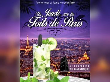 After work estival "Un jeudi sur les toits de Paris"