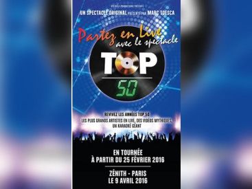 Top 50 : Partez en live au Zénith de Paris en 2016 !