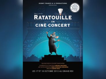 Ratatouille en ciné-concert au Grand Rex de Paris 