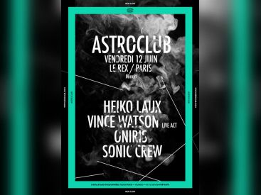 Astroclub au Rex Club avec Heiko Laux