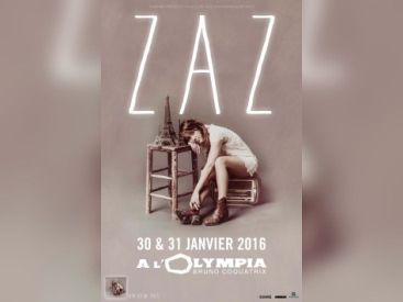 ZAZ en concerts à l’Olympia de Paris en 2016