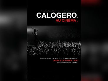 Calogero : Les Feux d’Artifice au cinéma 