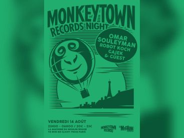 Monkeytown Records Night à la Machine avec Omar Souleyman