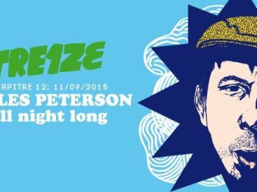 Tre1ze au Bateau Concorde Atlantique avec Gilles Peterson
