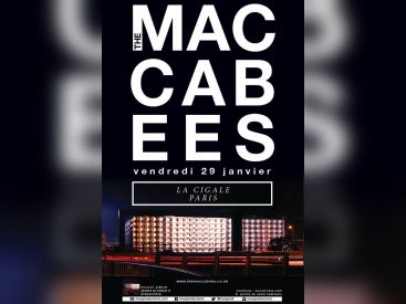The Maccabees en concert à La Cigale de Paris en 2016