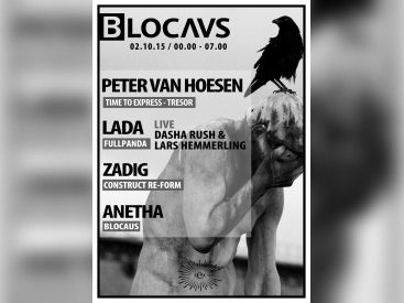 Blocaus au Rex Club avec Peter Van Hoesen