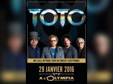 Toto en concert à l'Olympia de Paris en 2016