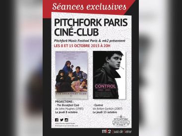 Pitchfork Paris Ciné-Club 2015 au MK2 Quai de Seine