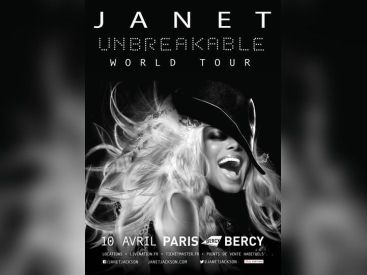 Janet Jackson en concert à Paris Bercy Arena en 2016