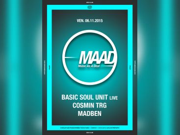 MAAD au Rex Club avec Cosmin TRG