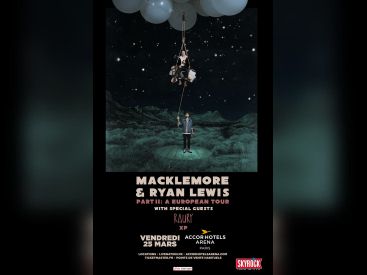 Macklemore & Ryan Lewis en concert à l’AccorHotels Arena de Paris en 2016