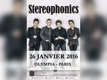 Stereophonics en concert à l’Olympia de Paris en 2016