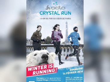 La Odlo Crystal Run 2016 : course hivernale à Paris