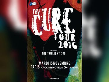 The Cure en concert à l’AccorHotels Arena de Paris en 2016