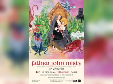 Father John Misty en concert à l’Alhambra de Paris en 2016