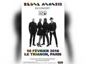 Skunk Anansie en concert au Trianon de Paris en 2016