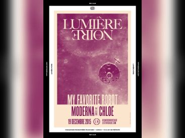 Lumière Noire au Rex Club avec My Favorite Robot