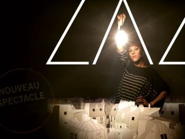 Zaz en concert au Zénith de Paris en novembre 2016