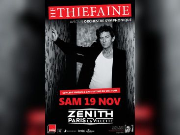 Hubert-Félix Thiefaine en concert au Zénith de Paris en 2016