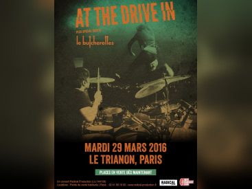 A The Drive In en cocnert au Trianon de Paris en 2016