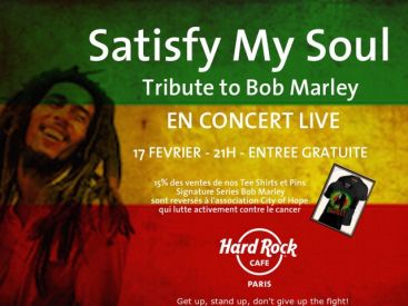 Hommage à Bob Marley au Hard Rock Cafe Paris
