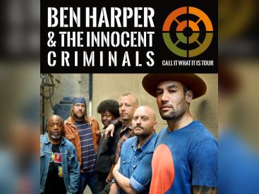 Ben Harper & The Innocent Criminals en concert à l’Arena de Paris Bercy en 2016
