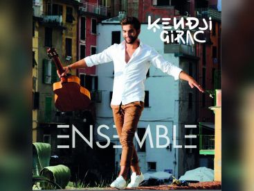 Kendji Girac en concert à l'Arena Bercy de Paris en mars 2017