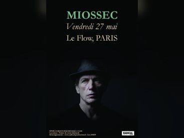 Miossec en concert au Flow à Paris