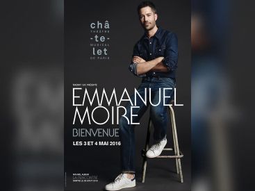 Emmanuel Moire en concert au Théâtre du Châtelet
