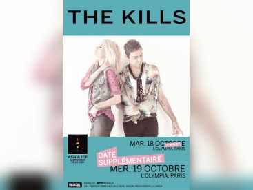 The Kills en concerts à l'Olympia de Paris en octobre 2016