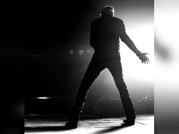Johnny Hallyday en concert au Palais de Garnier de Paris 